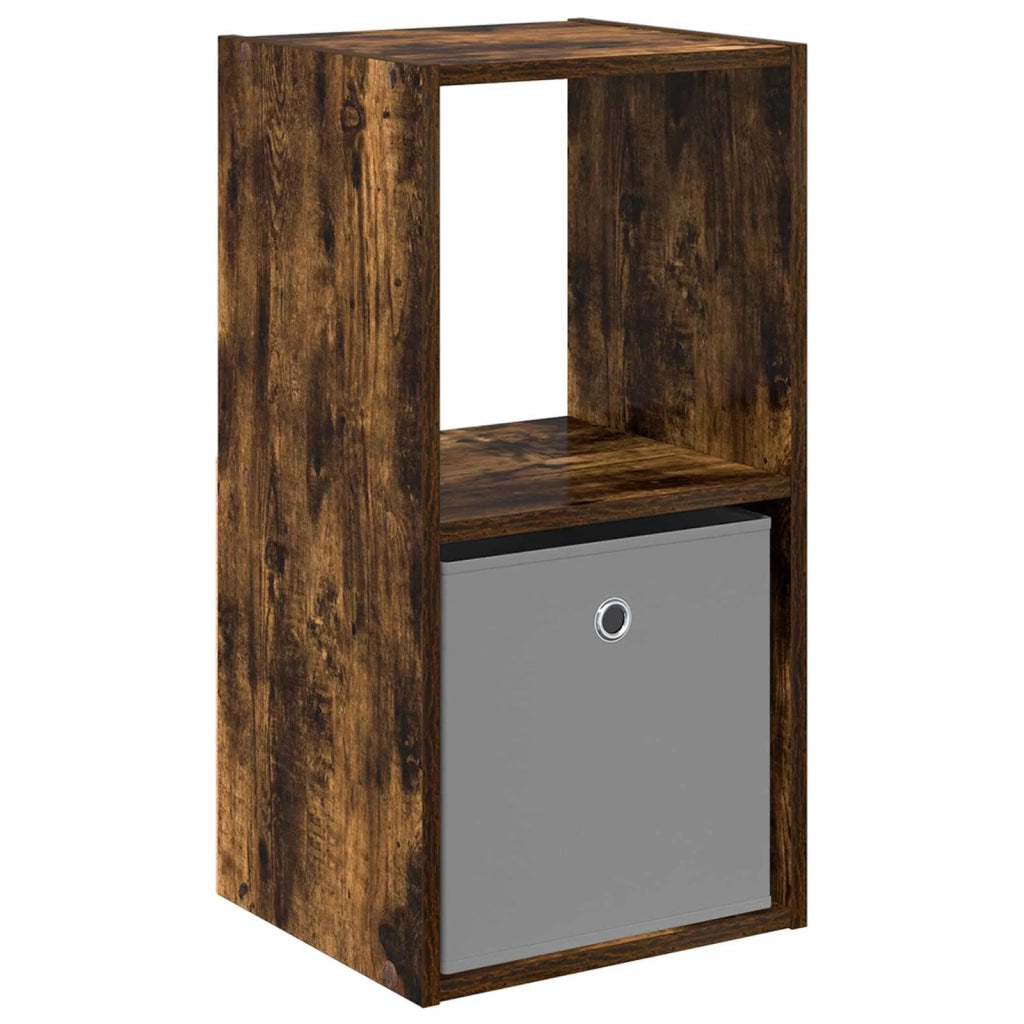 Comodino Rovere fumé 35 x 32 x 68,5 cm Legno multistrato