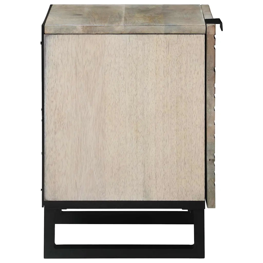 vidaXL Comodini Naturale 40 x 33.5 x 46 cm