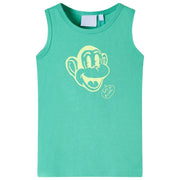 Canotta da Bambino Verde 104cod mxl 133843