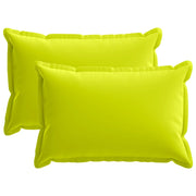 Federa 2 pcs HOUTEN Verde brillante. 40 x 60 cm Poliestere 917582