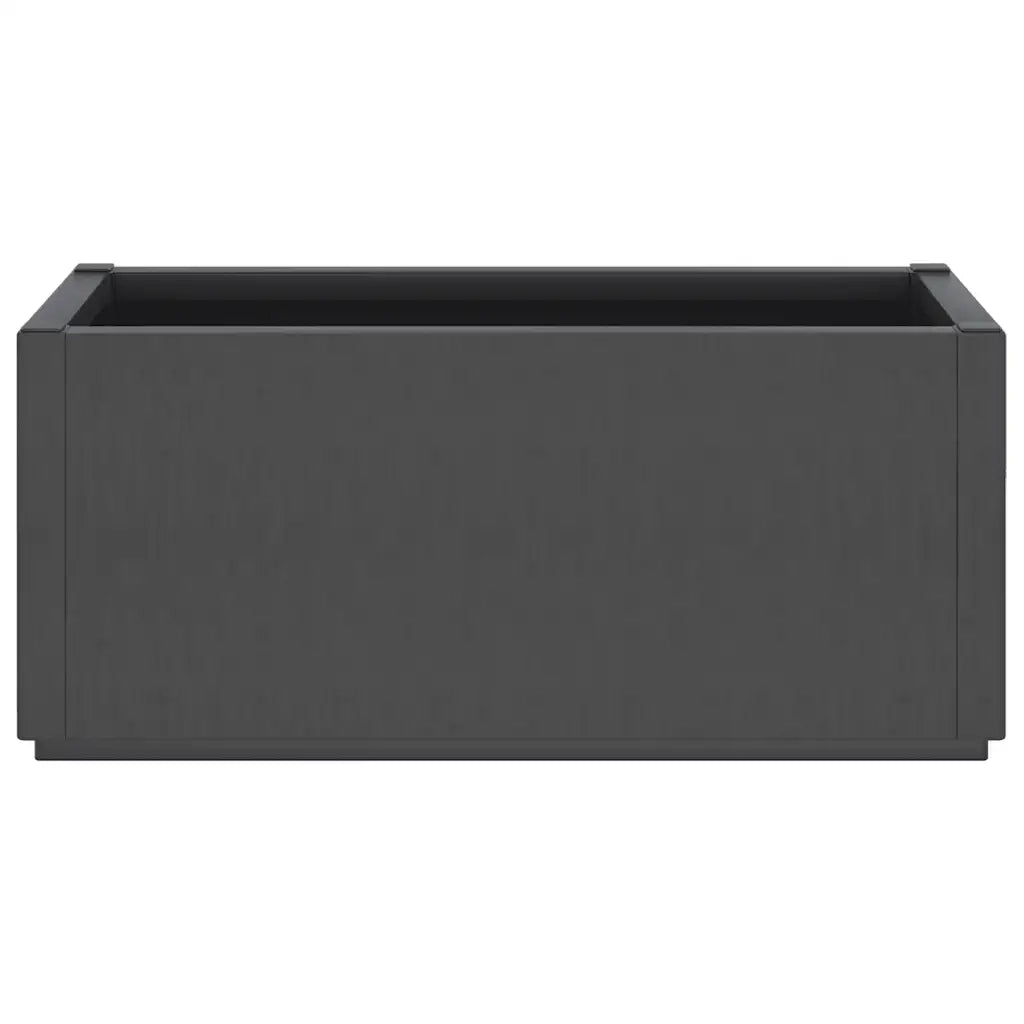 Fioriera da Giardino Grigio Scuro 80x36x35 cm in PP 368777