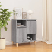 Credenza Grigio Sonoma 60x35x70 cm in Legno Multistrato 821146