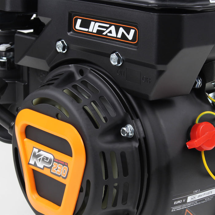 LIFAN KP230 Motore a benzina 19,05mm con 6,5CV a 1 cilindro per piastre vibranti e macchine edili