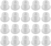 Knoppluggen in gomma 20 pezzi - Impermeabili - Resistenti a temperature fino a 250 °C - Resistenti alla corrosione - Adatti per fessure di 12 mm - Per sigillare tubazioni - Stopper in gomma