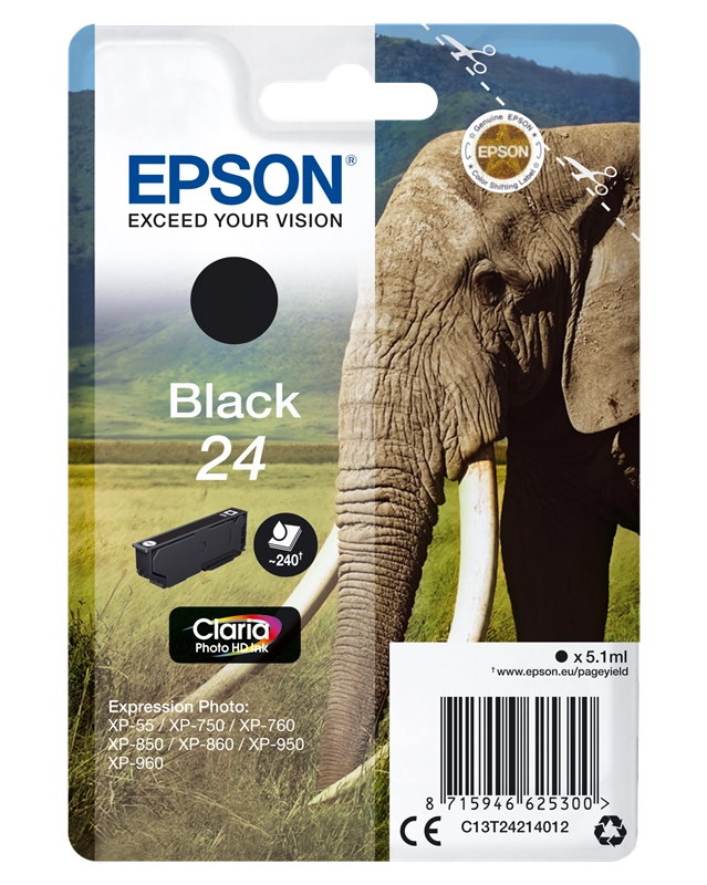 Epson Elephant Cartuccia Nero