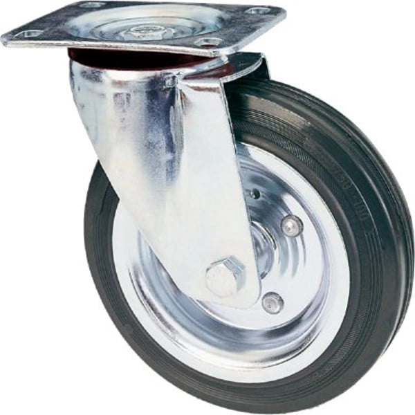 RUOTA INDUSTRIALE GIREVOLE IDEAL STAR 80 mm - portata 60 kg - IDEAL STAR