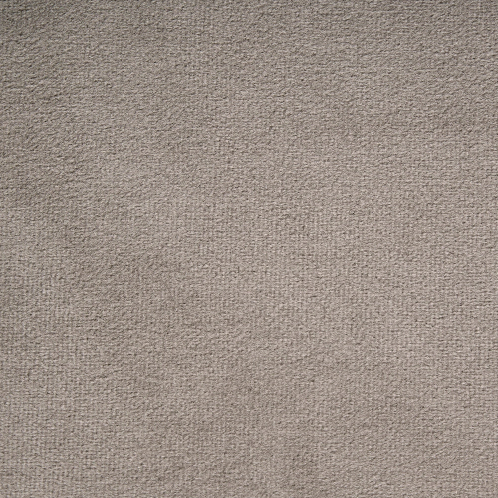 Letto matrimoniale velluto tortora 140 x 200 cm testata alta a conchiglia stile retrò