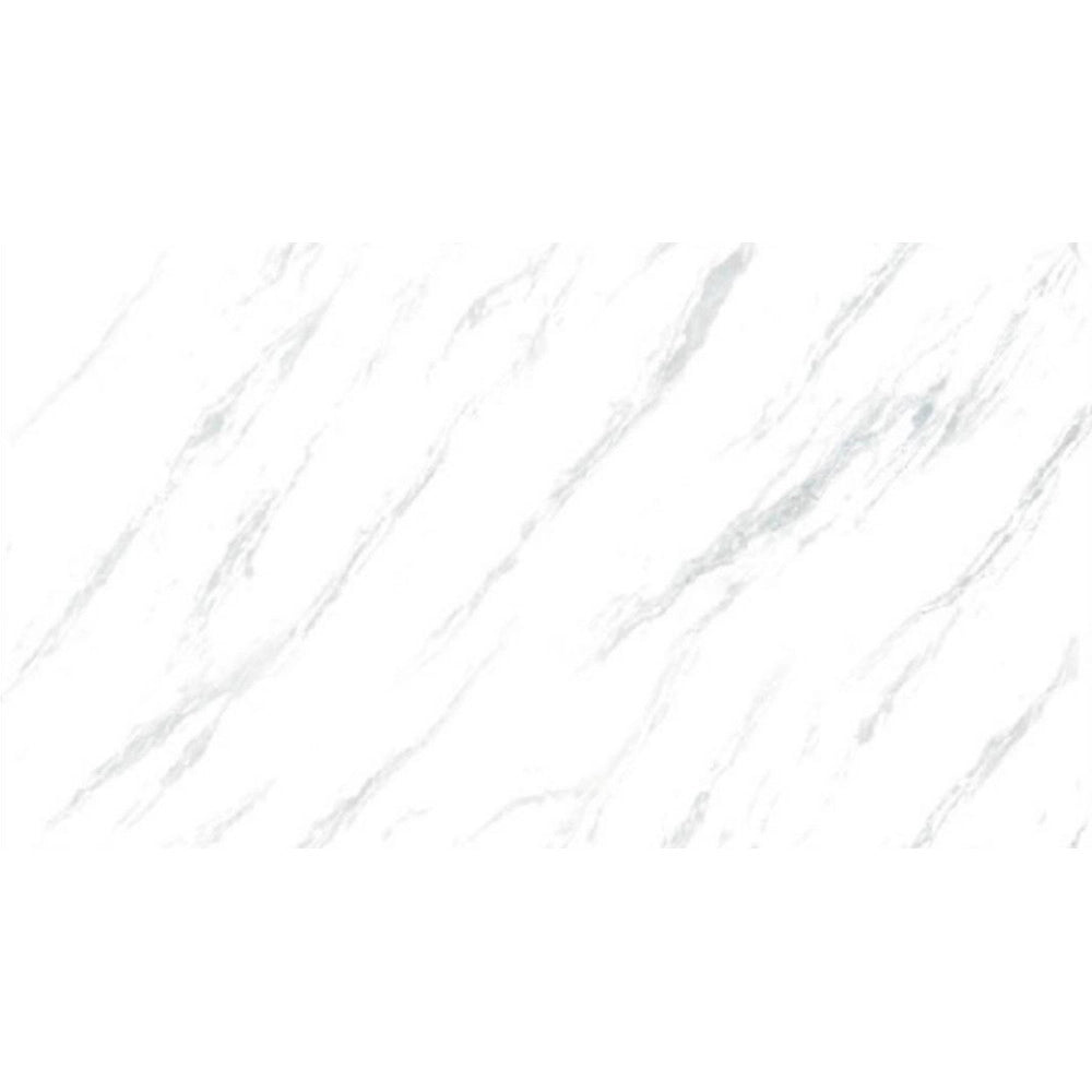 Trade Shop - Pannello Adesivo Effetto Marmorizzato Bianco 120x300cm Pareti Paraschizzi Stanza Cucina -