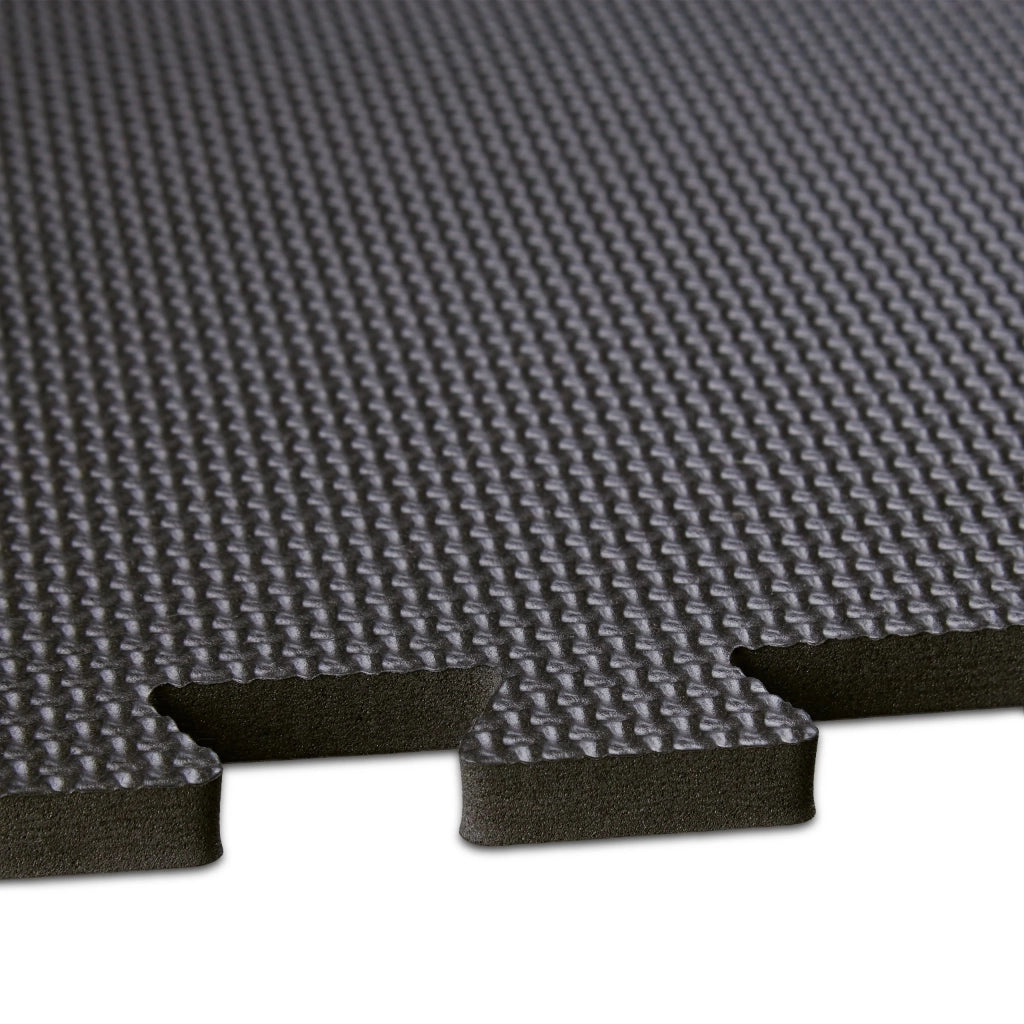 Set di 24 piastrelle nere per tappetini protettivi per attrezzature sportive in EVA 13_0002842