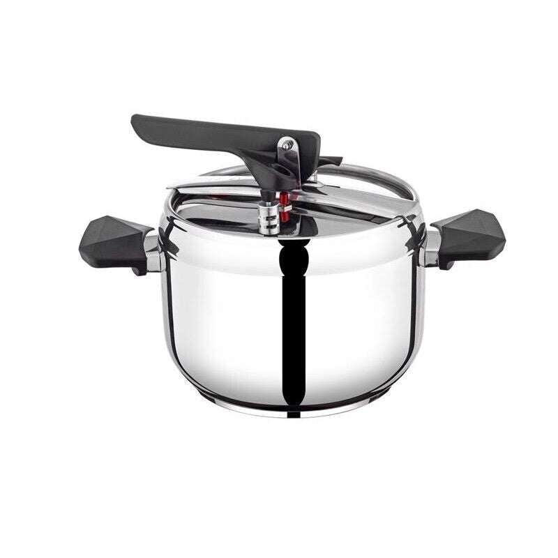 MAURY'S PENTOLA A PRESSIONE PREMIUM IN ACCIAIO INOX 18/10 DA 22 CM