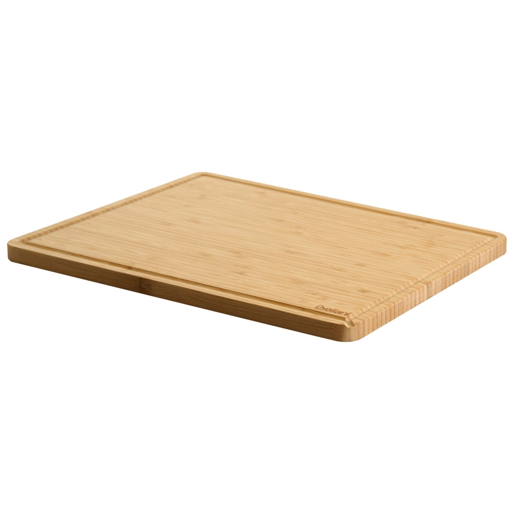 Set di 3 taglieri in bambù marrone chiaro con scanalatura per il succo Accessori da cucina