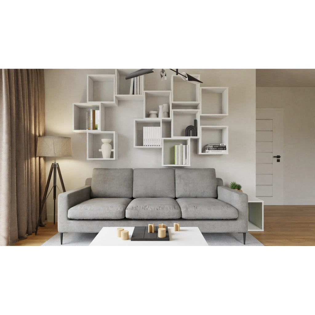 Libreria modulare Modus 2x1 bianca