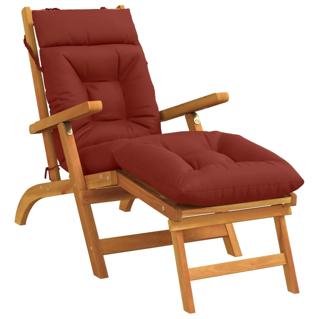 Cuscino per Lettino VIANEN 100% Poliestere Rosso 953898