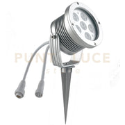 PROIETTORE LED IRIDE DC24V BIANCO 18W 1620LM 6000K DIMMERABILE IP65 CON PICCHETTO 12X14,8CM
