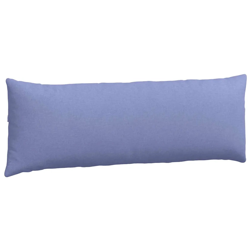 Cuscini da Divano 2 pz | Cuscini per sedie Blu jeans 120 x 40 cm Tessuto