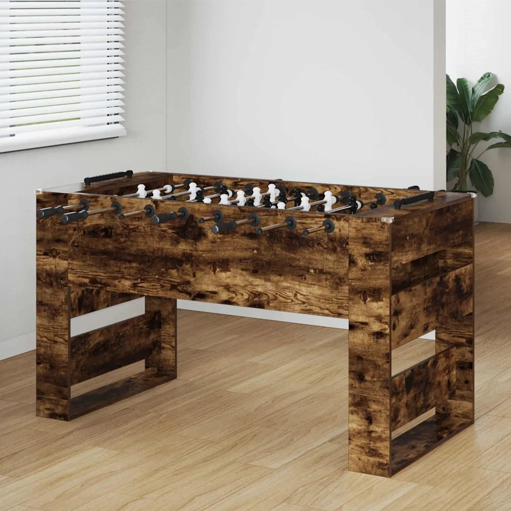 Tavolo da Foosball Quercia Affumicata 146,5 x 74 x 85 cm