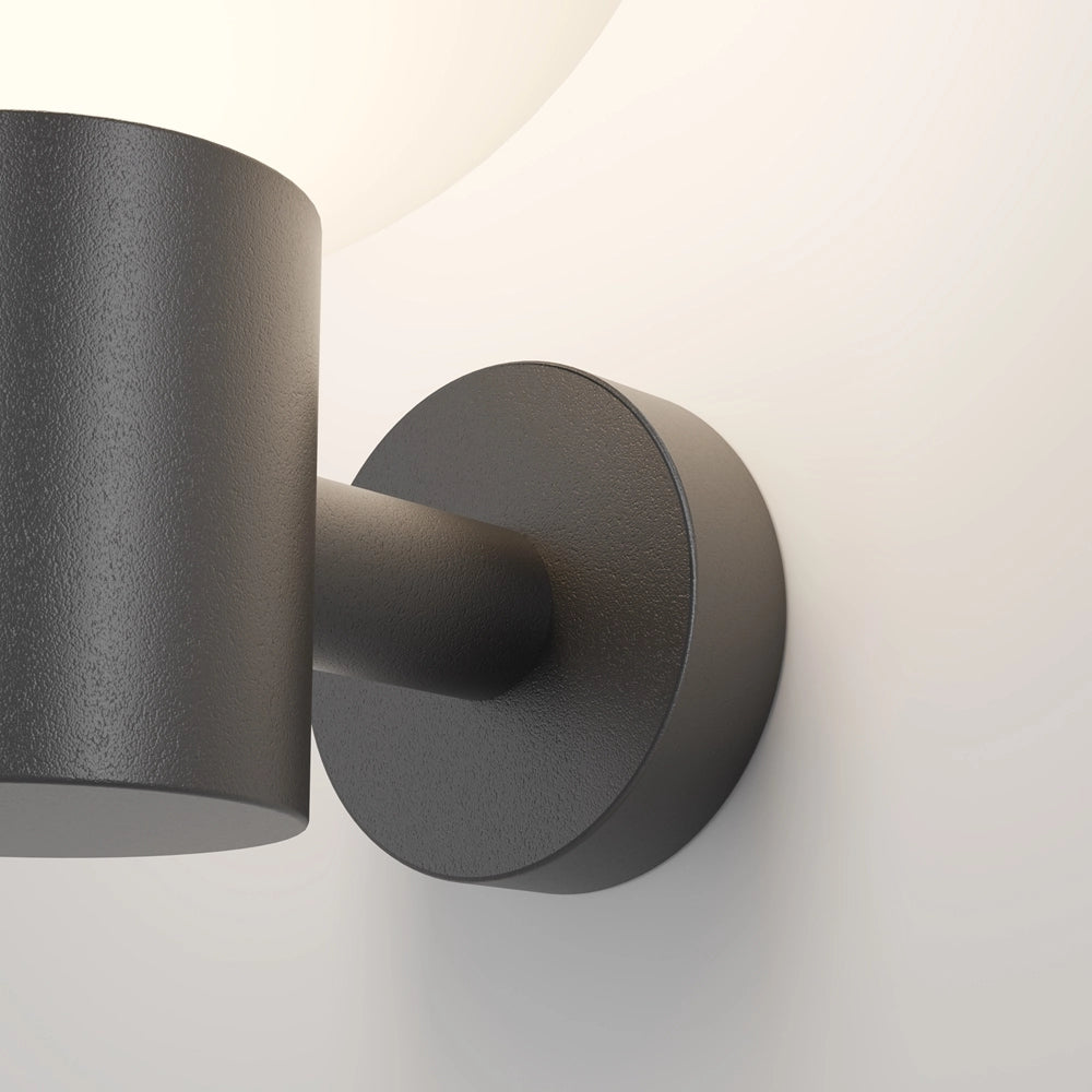 Maytoni applique esterna Bold nero/bianco IP54 E27 60W