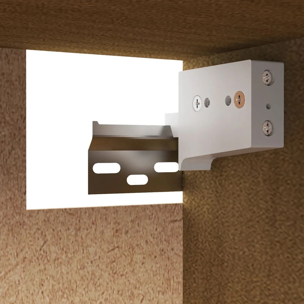 Mobile TV multimediale scaffale TV credenza mobile TV sala da pranzo soggiorno camera da letto 3 pezzi colore miele legno massello di pino marrone 02_0028691