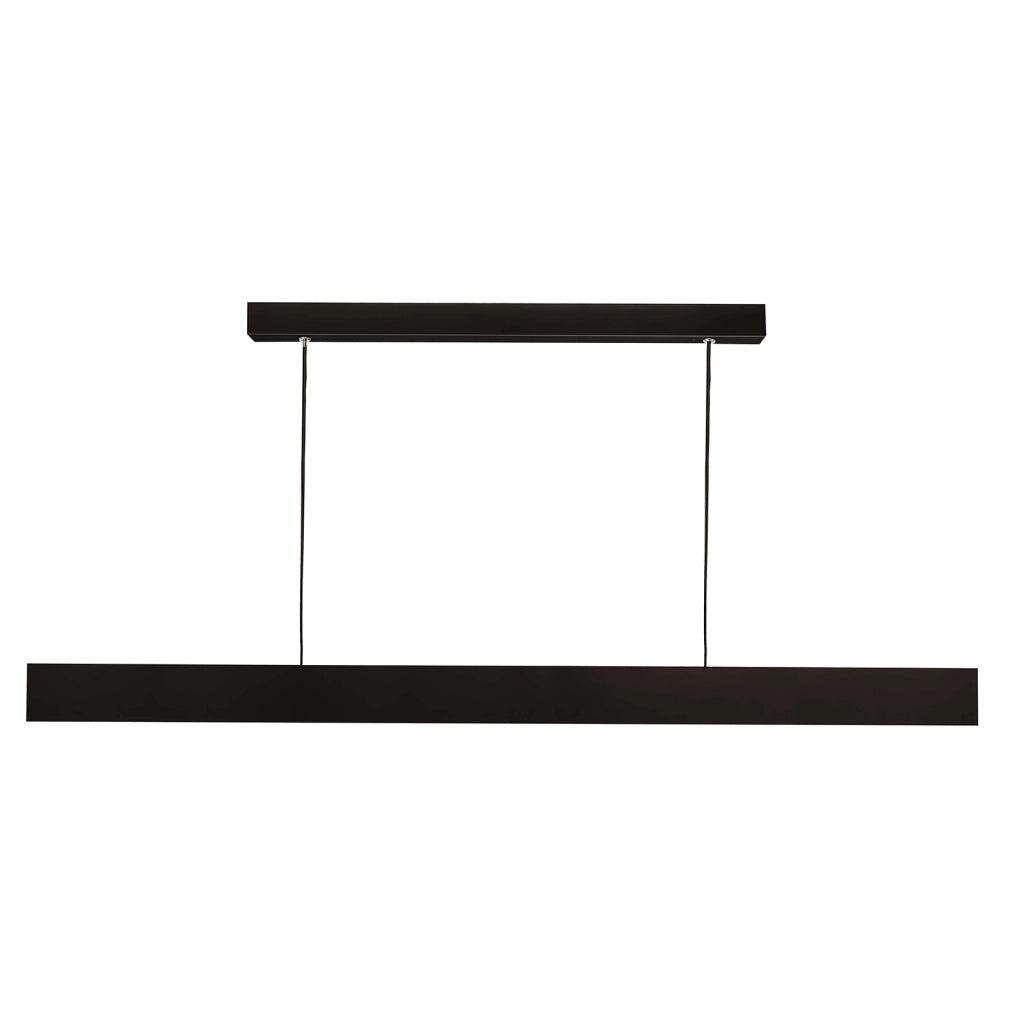 Lampada luce LED sospensione pendente 28W illuminazione ufficio studio negozio 230V NERO