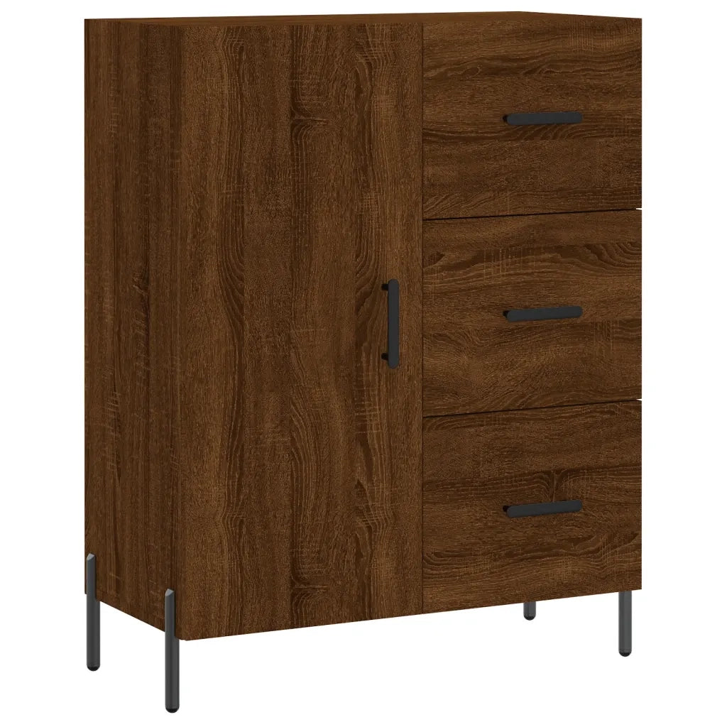 Credenza Rovere Marrone 69,5x34x90 cm in Legno Multistratocod mxl 80709