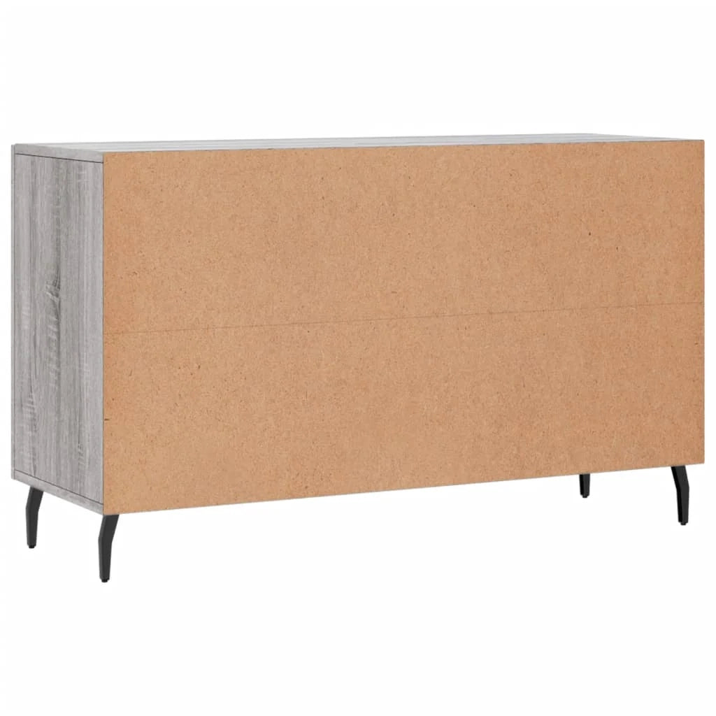 Buffet credenza cassettiera armadio mobile contenitore organizer cucina soggiorno salotto Sonoma 100 x 36 x 60 cm legno ingegnerizzato grigio 02_0036257