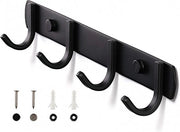 Capocapito - 4 Ganci - Capito di Parete Sospeso - Metallo in Acciaio Inossidabile - Appigli per Asciugamani - Capito di Parete - Gancio di Parete - Hanger di Parete - Ophanghaken