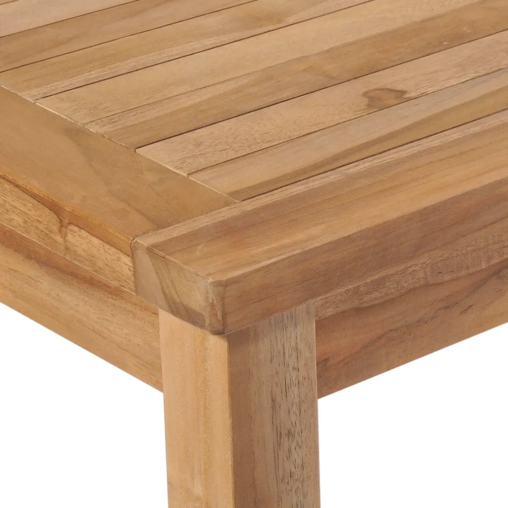 Set da Pranzo per Giardino 3 pz in Legno Massello di Teak 3157153