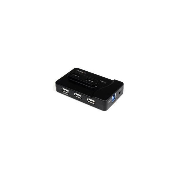 Startech.com hub combo usb 3.0/2.0 a 6 porte con porta di caricamento - ST7320USBC