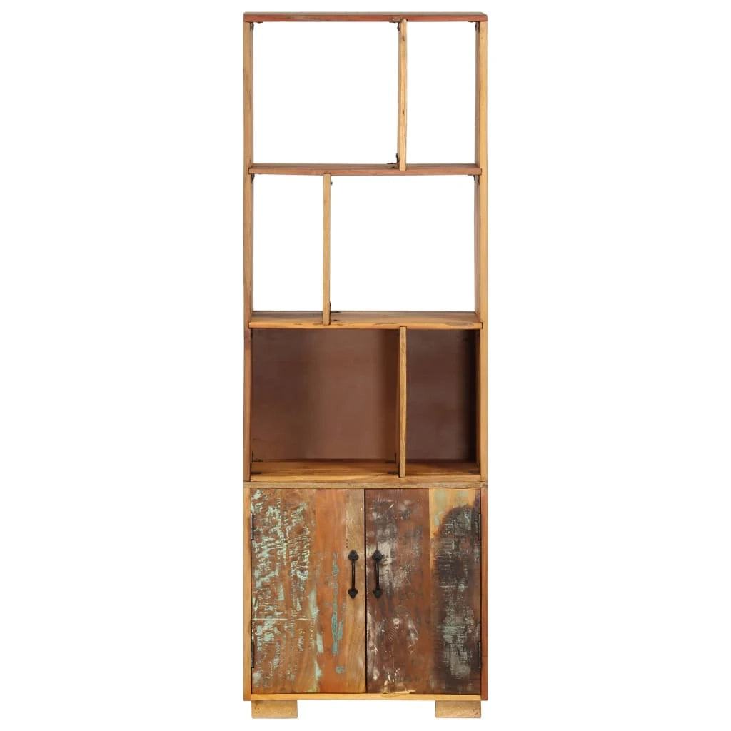 Scaffale mobile mobile di design libreria 180 cm legno massello di recupero 2702066/2