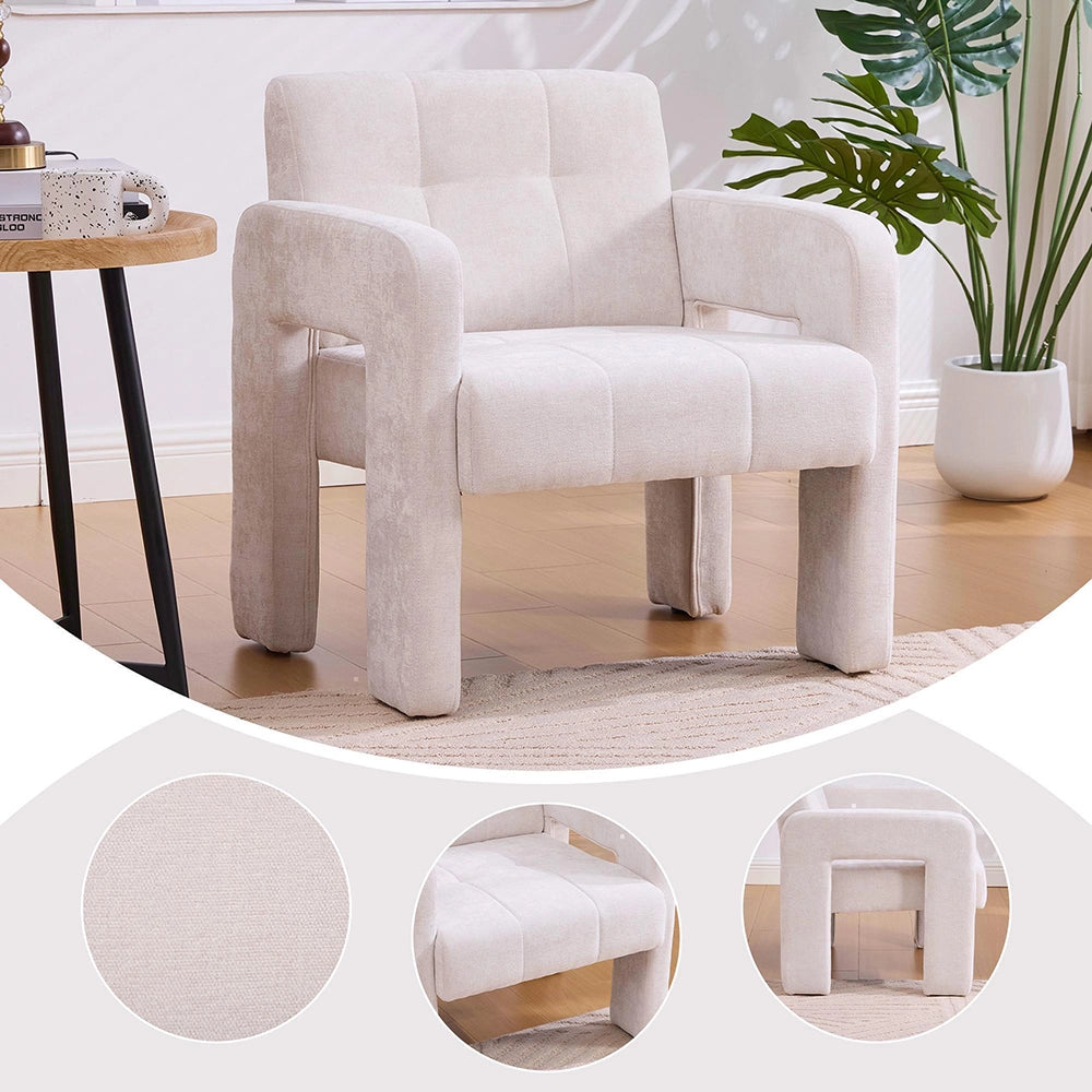 Sedia imbottita moderna minimalista - Xylo - Comfortevole per soggiorno camera da letto ufficio