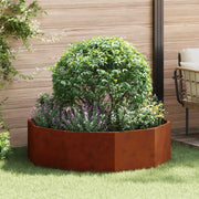 Fioriera Ruggine 120 x 120 x 35 cm 883730