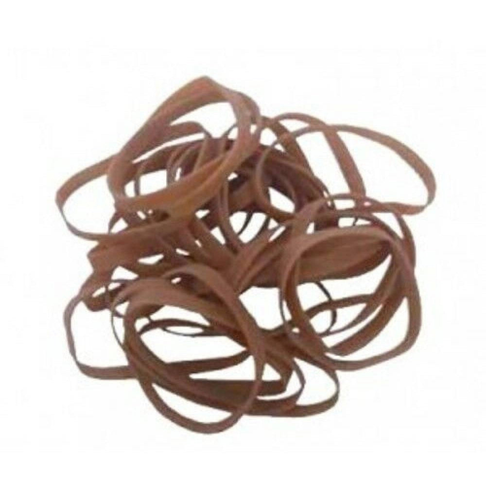 Trade Shop - 2 Confezioni Da 40g Elastici Elastico Molle Gomma Fettucce Misura 127x4mm 53692a -