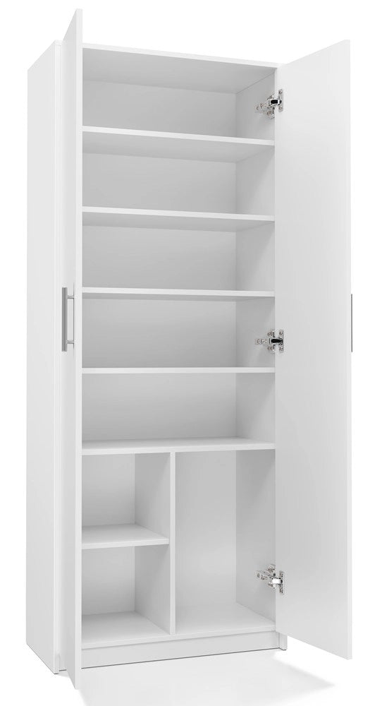 Scaffale OLIV 2d bianco libreria moderna