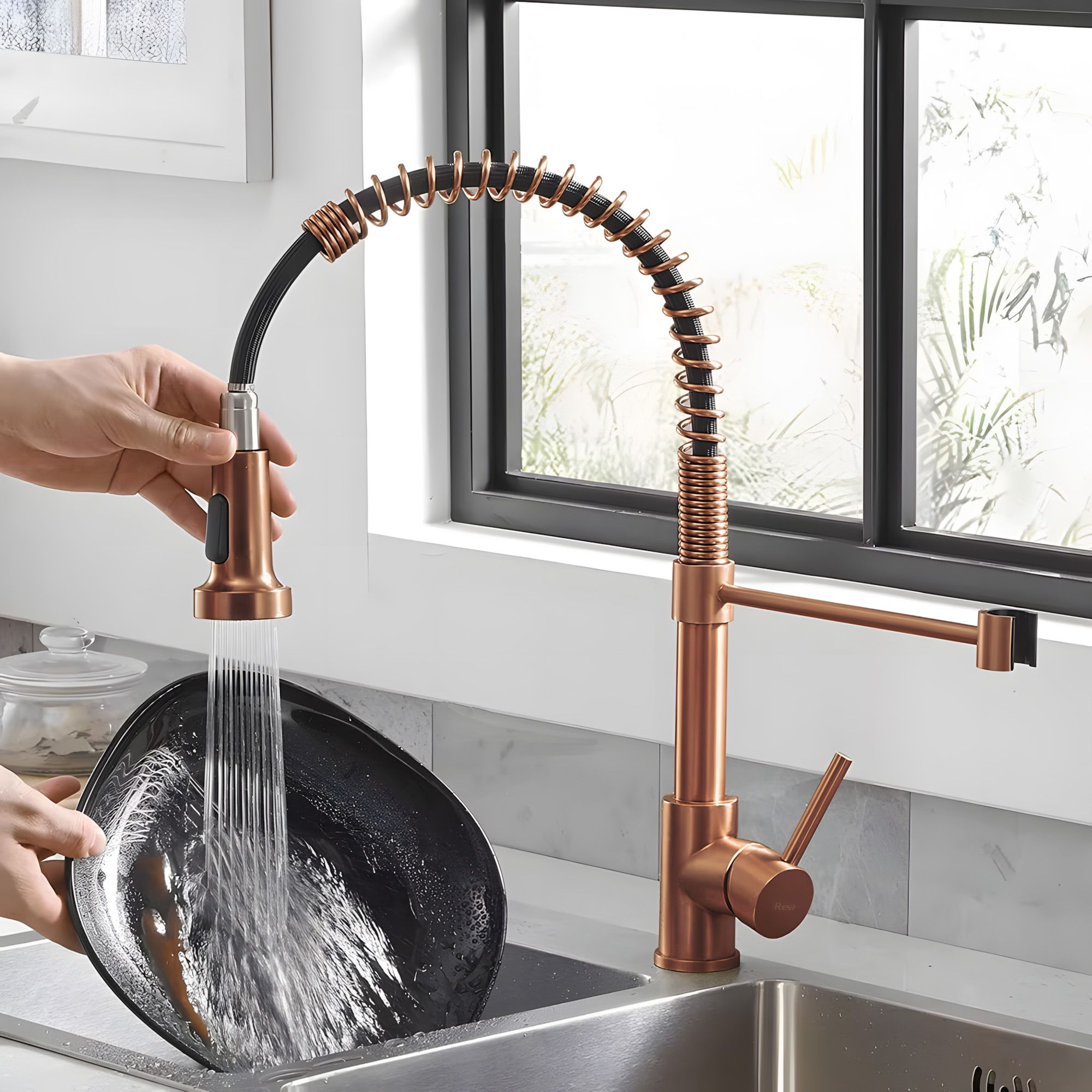 Rubinetto Da Cucina Rea Colin Brush Copper