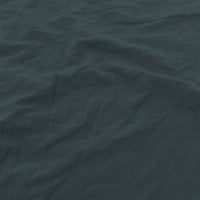 Set Lenzuola Matrimoniale Sopra Sotto e 2 Federe Linea Water Washed Salvia