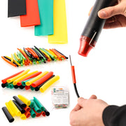 Set di Tubetti Termorestringenti Rosfix – 164 Pezzi | Poliolefina, 8 Dimensioni, 5 Colori