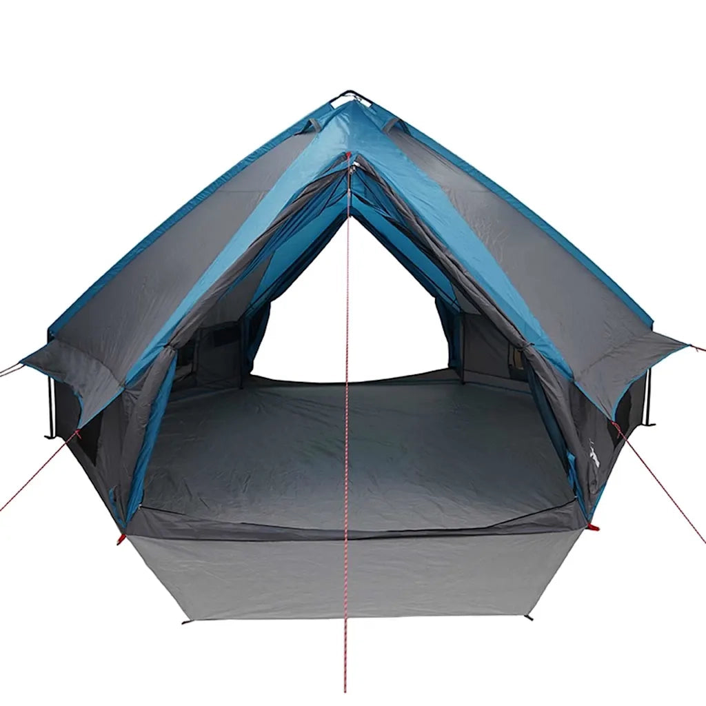 Tenda a teepee per 10 persone Blu e Grigio 567 x 470 x 242 cm 42004066