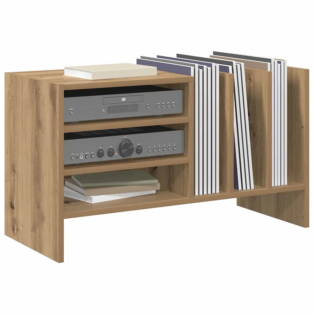 Mobile porta vinili Rovere artigianale 78.5 x 35 x 45 cm CFW5938786