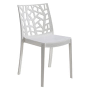 SEDIA IN POLIPROPILENE 'MATRIX' bianco  - BICA