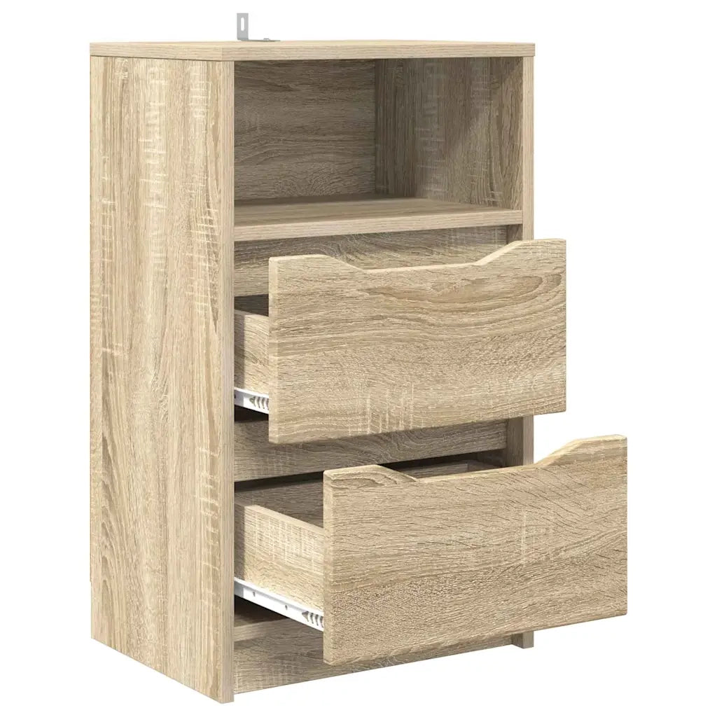 Comodino | Armadio da Notte | Mobiletto da notte Rovere Sonoma 40 x 30 x 467 cm Legno multistrato