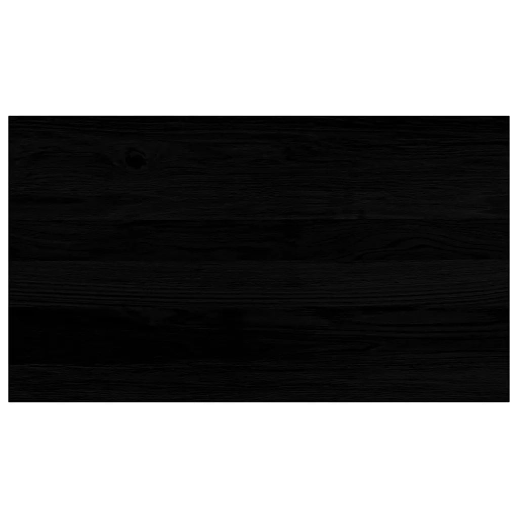 vidaXL Davanzali 2 pz Marrone Scuro 70x40x2 cm Legno Massello Rovere