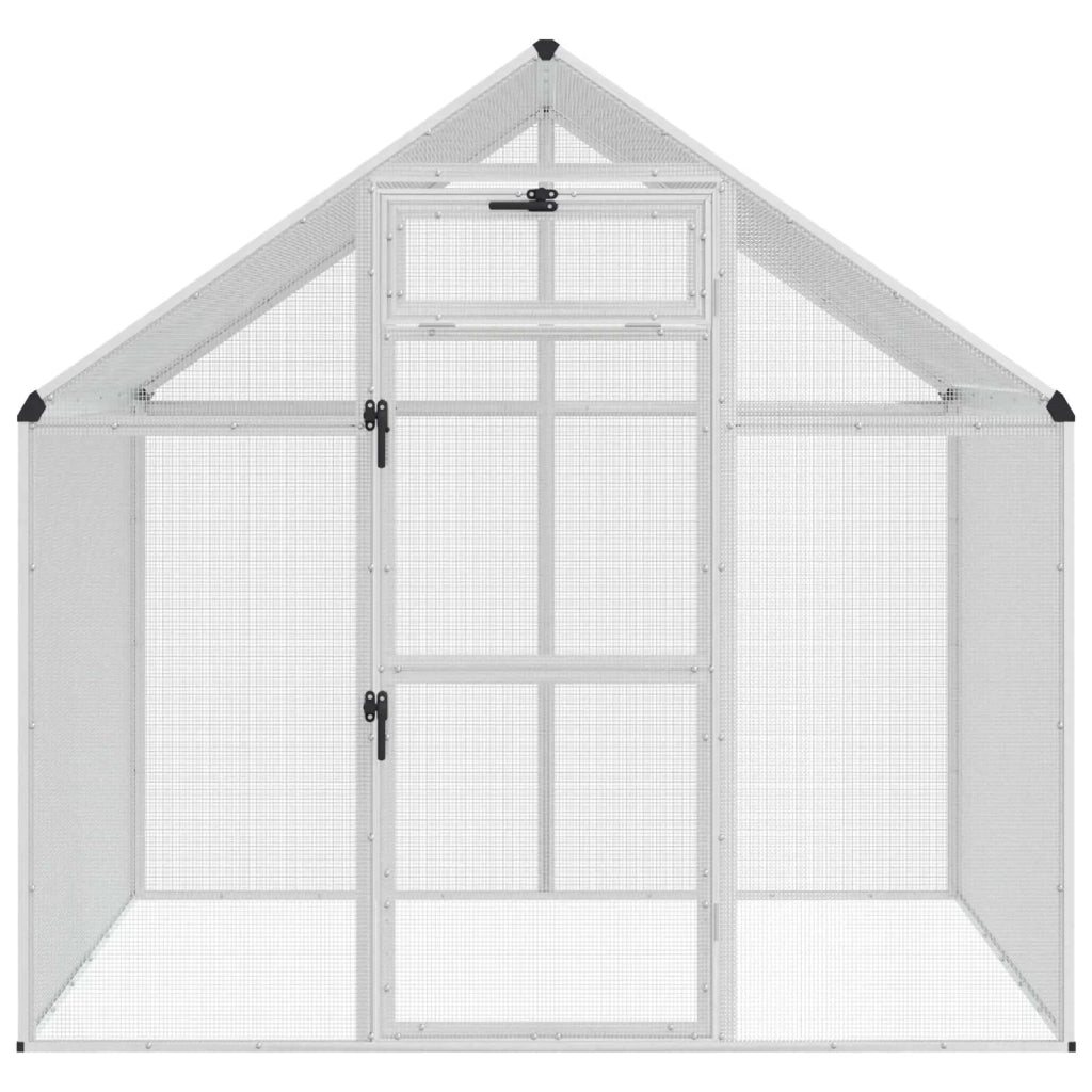 Gabbia per uccelli Argento 181,5 x 110,5 x 173,5 cm CFW4999976