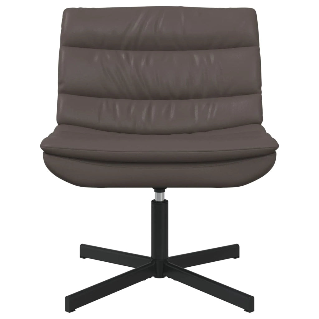 Sedia girevole Marrone 63 x 75 x 76 cm PU Lucido 42007347
