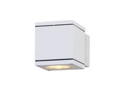 Applique moderna quadrata bianca HOME SQUARE 1xGU10 50W Maxlight
