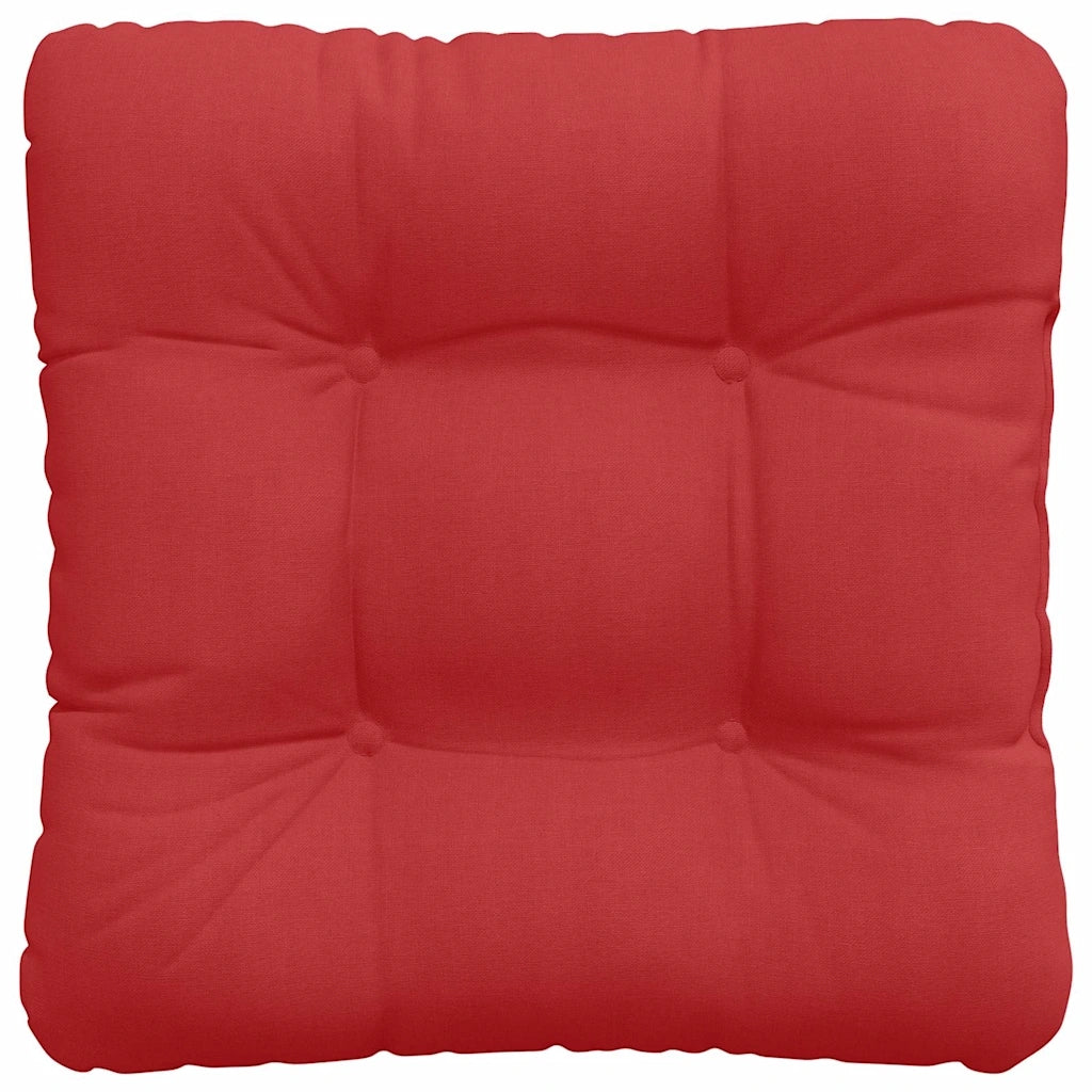 Cuscini per Seduta 4 pcs Rosso 45 x 45 x 12 cm Tessuto