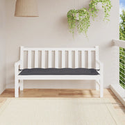 Cuscino per Panca-Cuscini per panchina Antracite 150x50x7 cm in Tessuto Oxford 940263