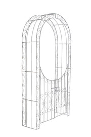 Arco da Giardino Sina con Porta bianco antico