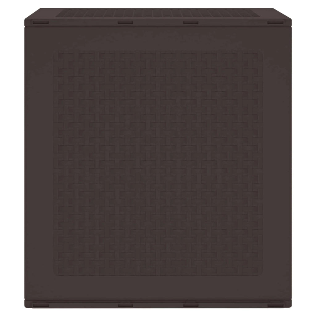 Scatola di Stoccaggio Marrone 55 x 53 x 57 cm Polipropilene CFW3124887