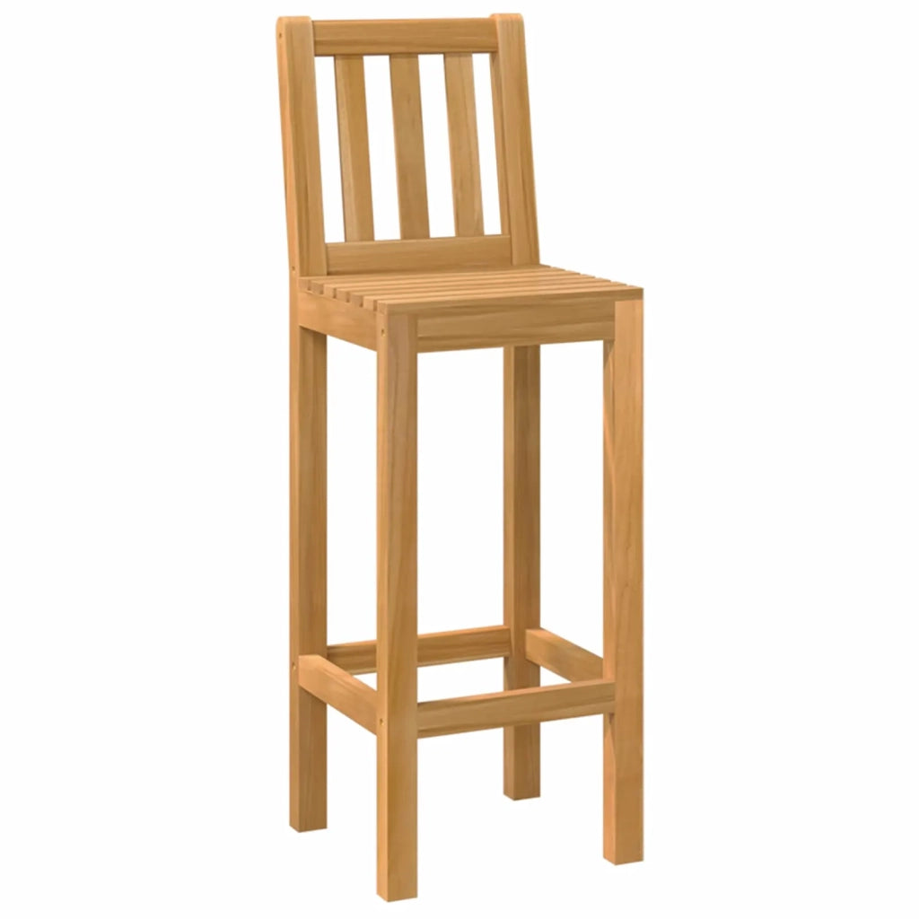 Set Bar da Esterno 3 pcs Non trattato Legno di teak solido 3422497