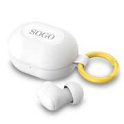 Auricolari wireless Bluetooth 5.4, custodia ricarica 230mAh, controllo touch intelligente, compatibili Siri - SOGO